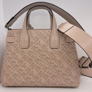 Burberry Light Pink Perforated Crossbody Bag